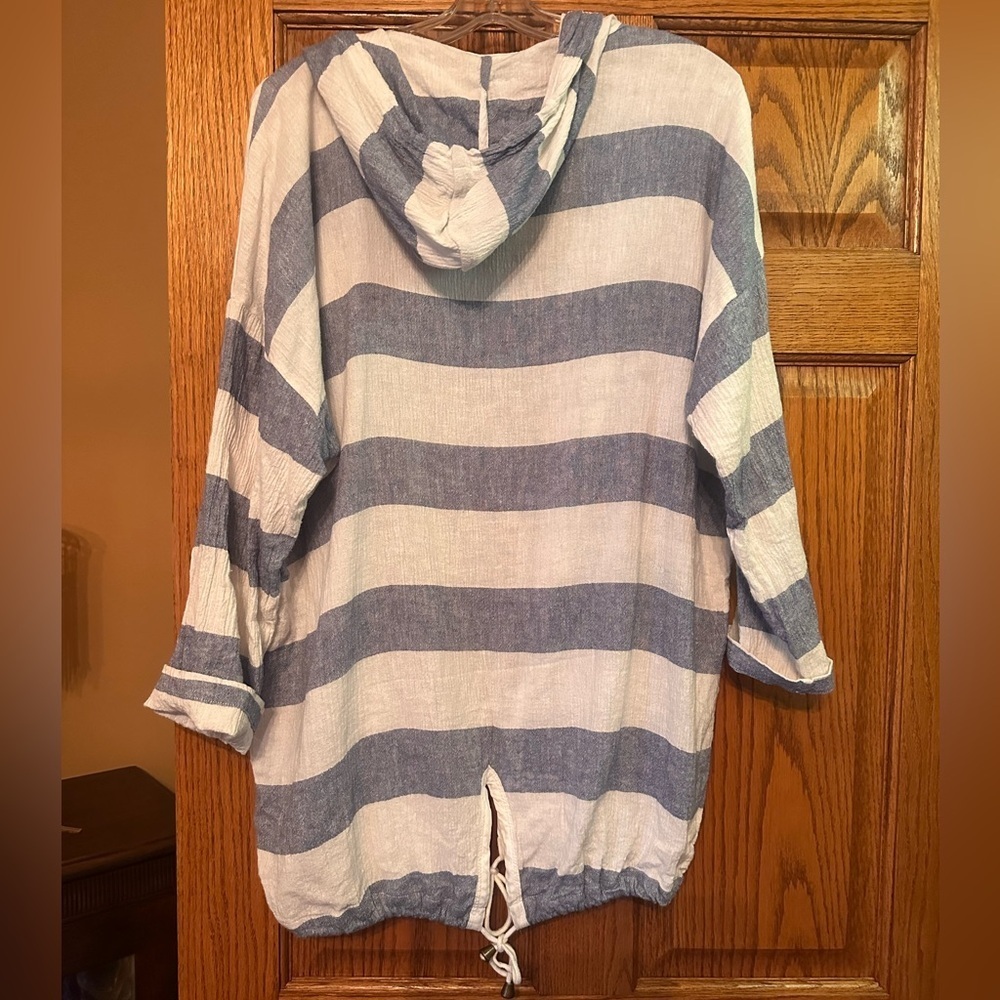 Charlie B Lightweight Cotton/Linen Nautical jacket - Picture 2 of 4